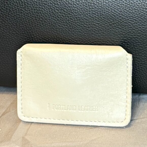 Portland Leather, Lovebug Wallet, Pearl, NWOT - Picture 2 of 3